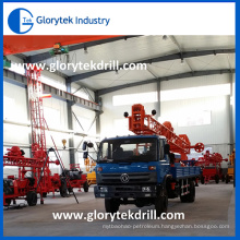 Drilling Depth 300m Truck Mounted Rotary Water Well Drilling Rigs